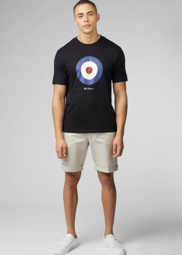 Ben Sherman Signature Target T-Shirt Black