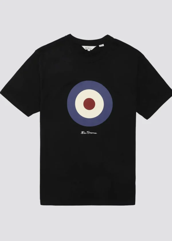 Ben Sherman Signature Target T-Shirt Black