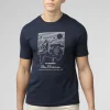 Ben Sherman Summer Scooter T-Shirt Dark Navy
