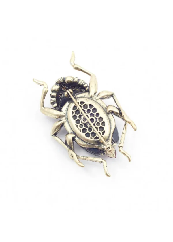 Bill Skinner Bejewelled Bug Brooch
