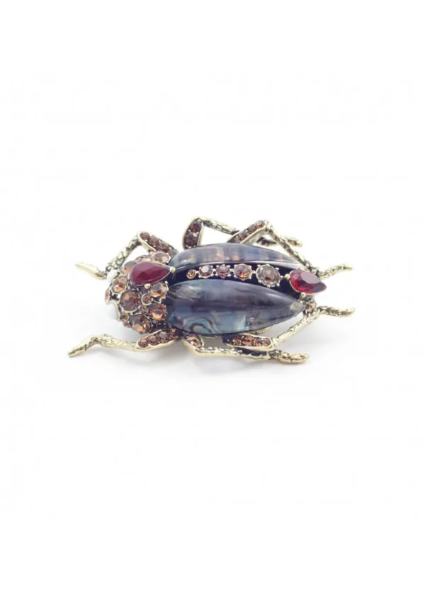 Bill Skinner Bejewelled Bug Brooch