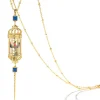 Bill Skinner Bird Cage Drop Necklace