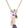 Bill Skinner Blackberry & Mouse Necklace