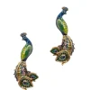 Bill Skinner Peacock Stud Earrings
