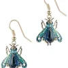 Bill Skinner Vintage Moth Drop Earrings