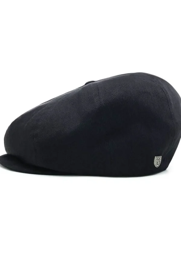 Brixton Brood Snap Cap Black