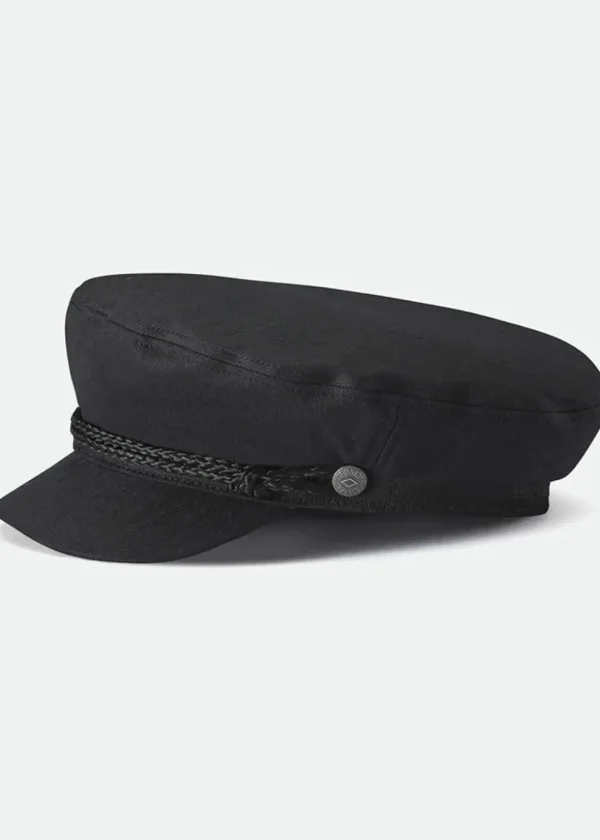 Brixton Fiddler Cap in Black