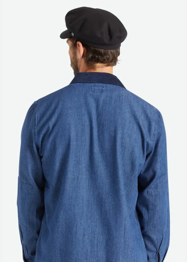 Brixton Fiddler Cap in Black