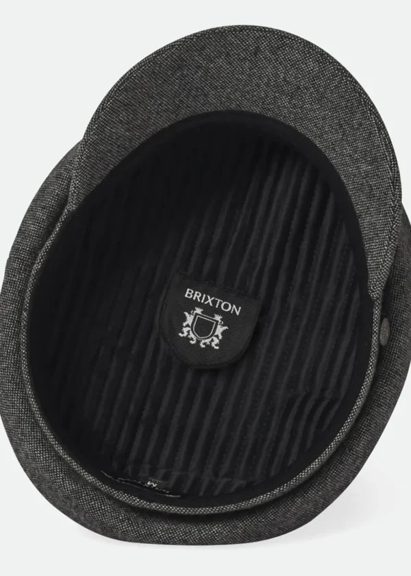 Brixton Fiddler Pet Cap Grey Black