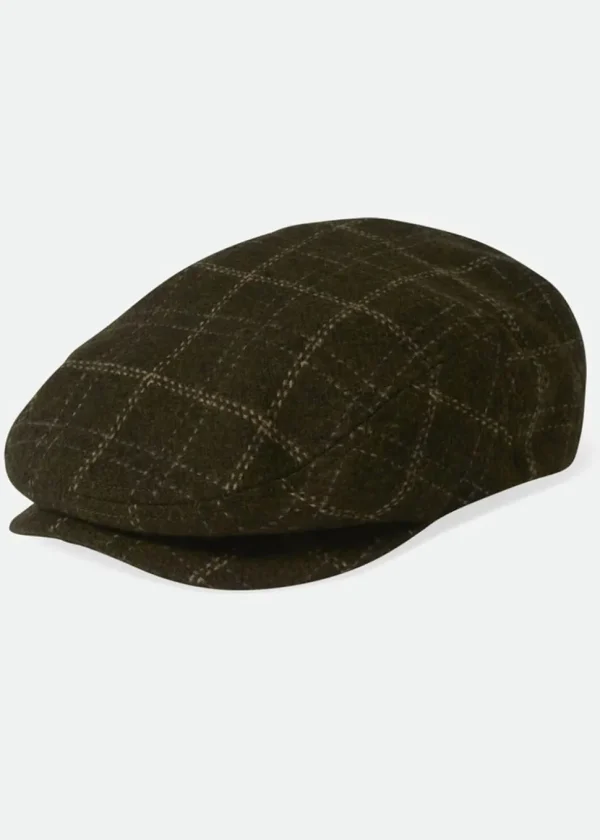 Brixton Hooligan Snap Cap Mossgreen Beige