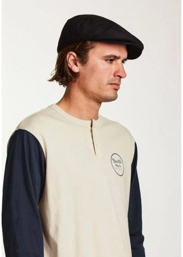 Brixton Hooligan Snap Cap Cap Black
