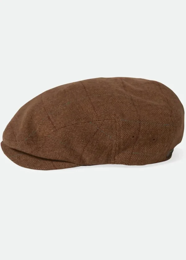 Brixton Hooligan Snap Cap Brown Light Brown