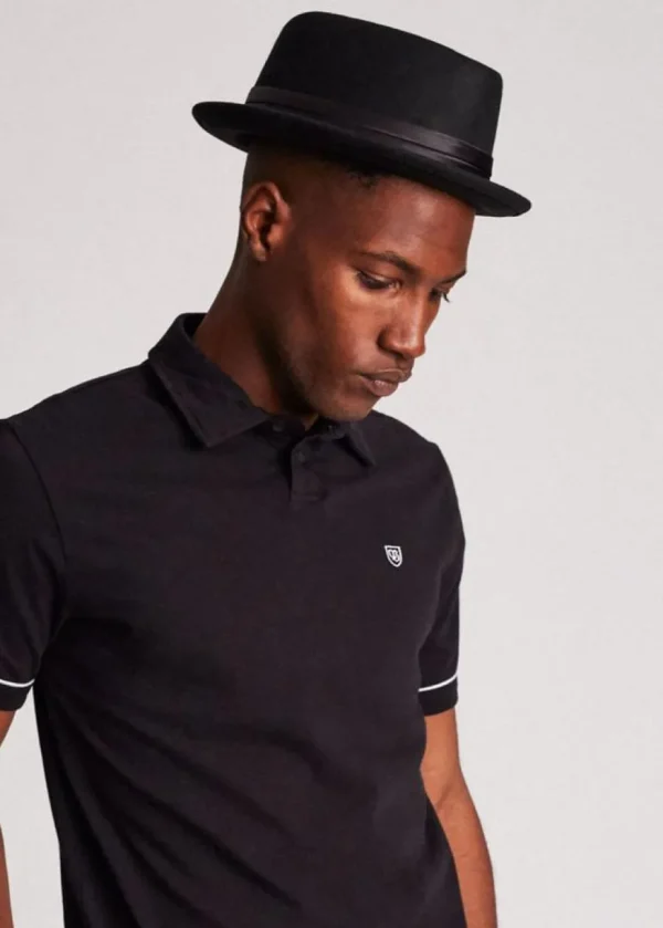 Brixton Stout Pork Pie Hat Black