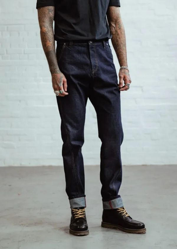 Chet Rock Men's Garage Jeans Navy