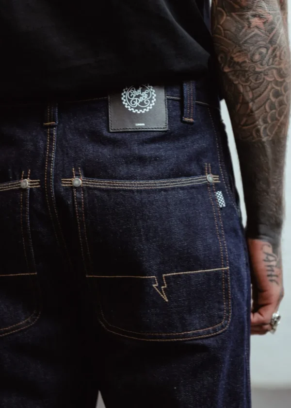 Chet Rock Men's Garage Jeans Navy