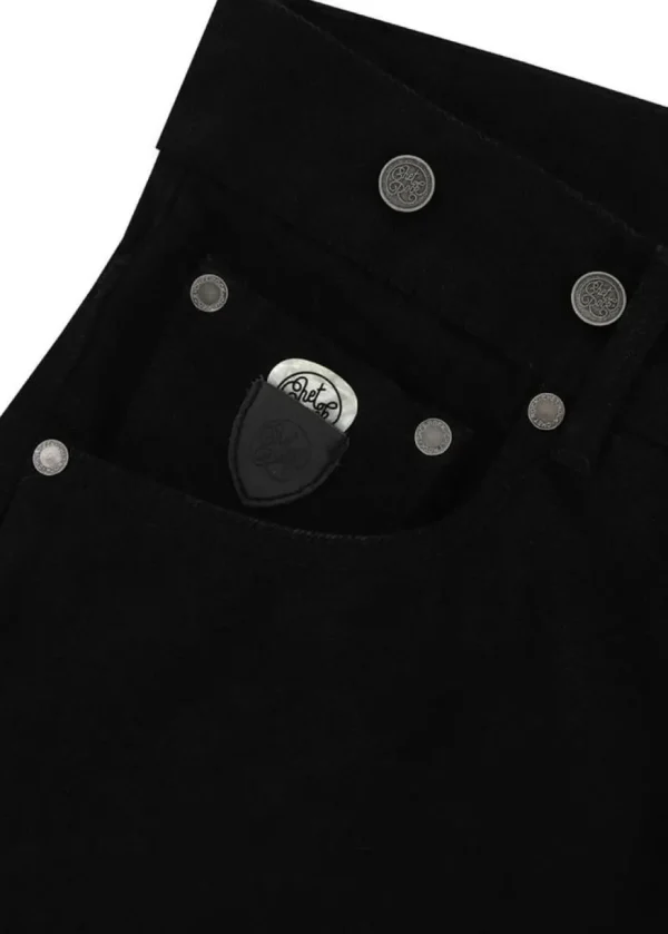 Chet Rock Men's Loose Larry Jeans Black