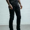 Chet Rock Men's Rockstar Skinny Jeans Black