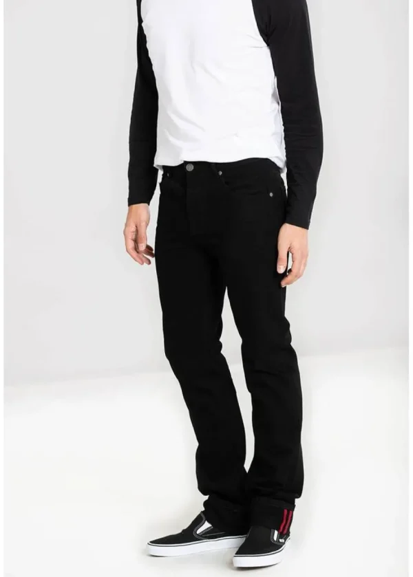 Chet Rock Men's Slim Jim Jeans Black