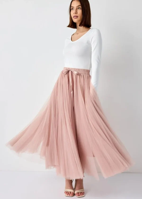 Choklate Paris Amore Tulle Skirt Old Pink