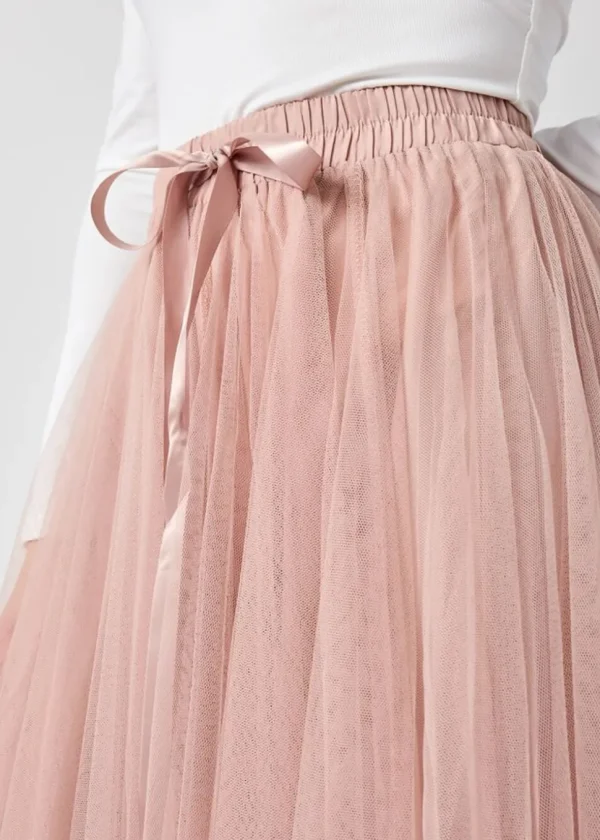 Choklate Paris Amore Tulle Skirt Old Pink