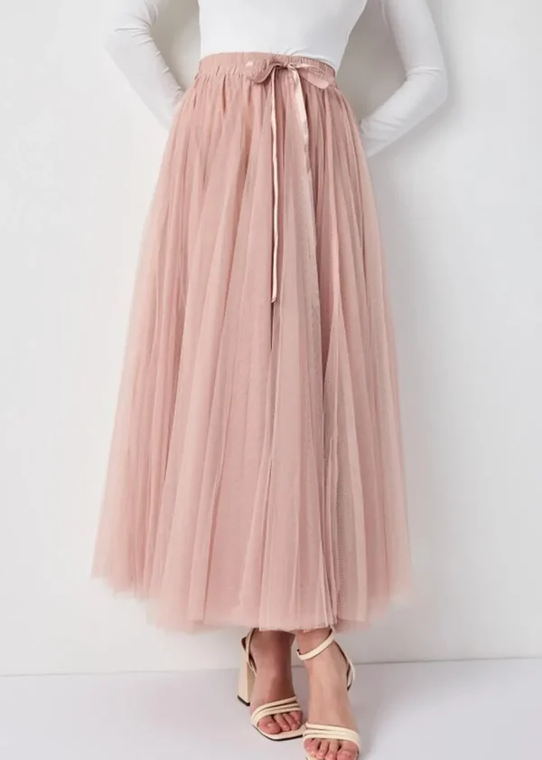 Choklate Paris Amore Tulle Skirt Old Pink