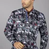 Claudio Lugli Mens Mods & Rockers Shirt White
