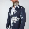 Claudio Lugli Mens Smoke Jacket Navy
