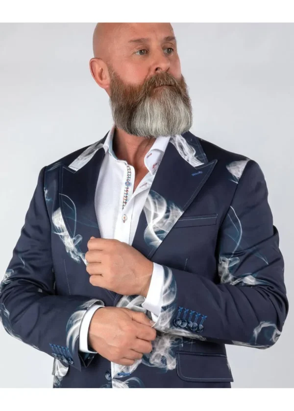 Claudio Lugli Mens Smoke Jacket Navy