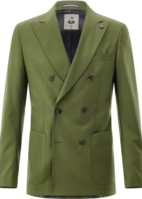 Club Of Gents Savile Row Carlo Jacket Green