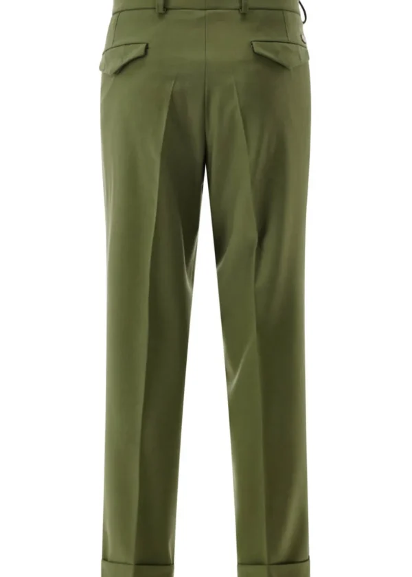 Club Of Gents Savile Row Obey Trousers Green
