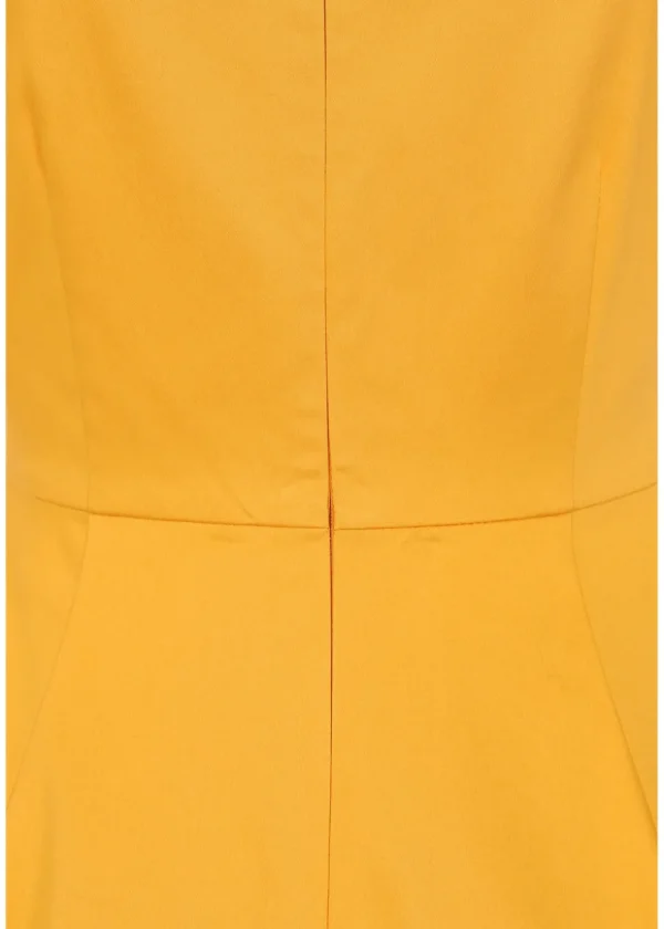 Collectif Dolores 50's Swing Dress Mustard