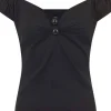 Collectif Dolores 50's Top Black