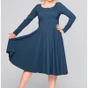 Collectif Edith 50's Swing Dress Teal