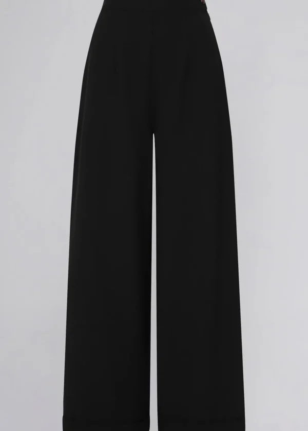 Collectif Gerilynn 40's Trousers Black
