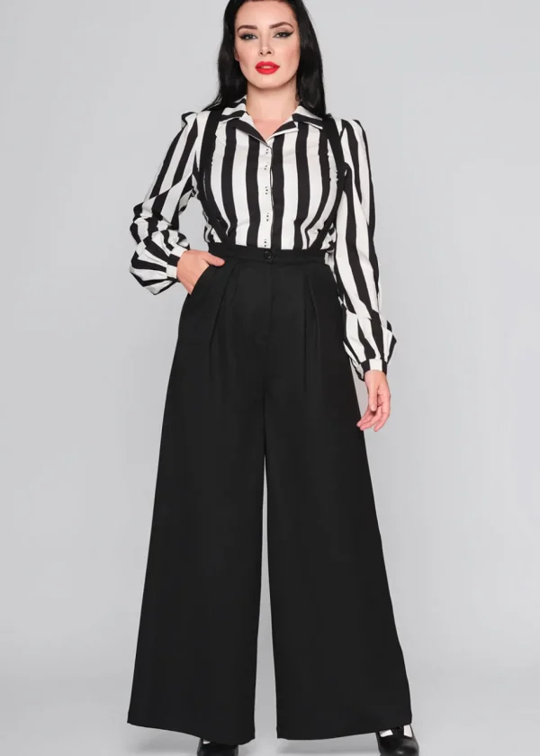Collectif Glinda 40's Trousers Black
