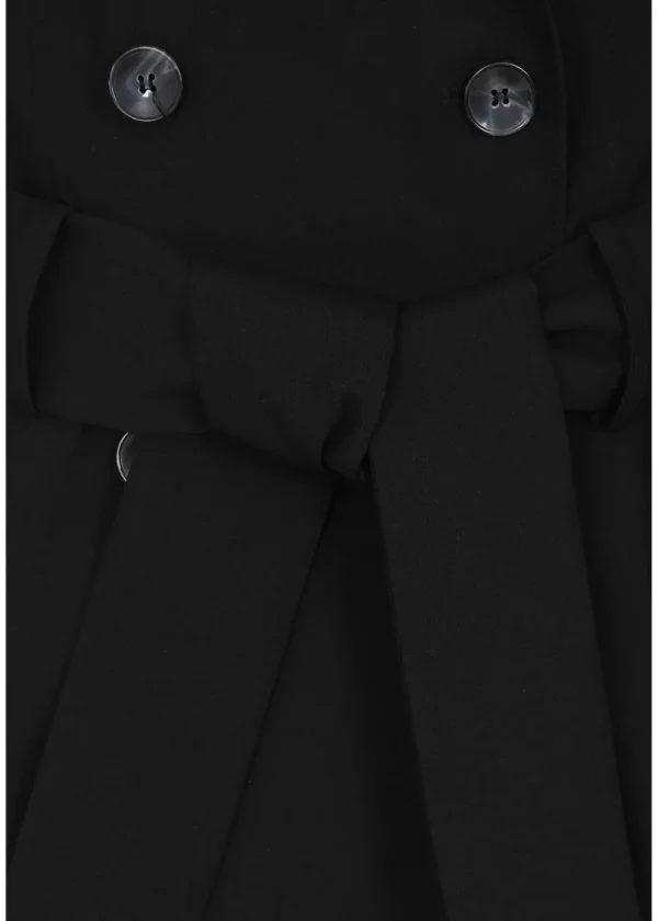 Collectif Korrina 50's Trenchcoat Black