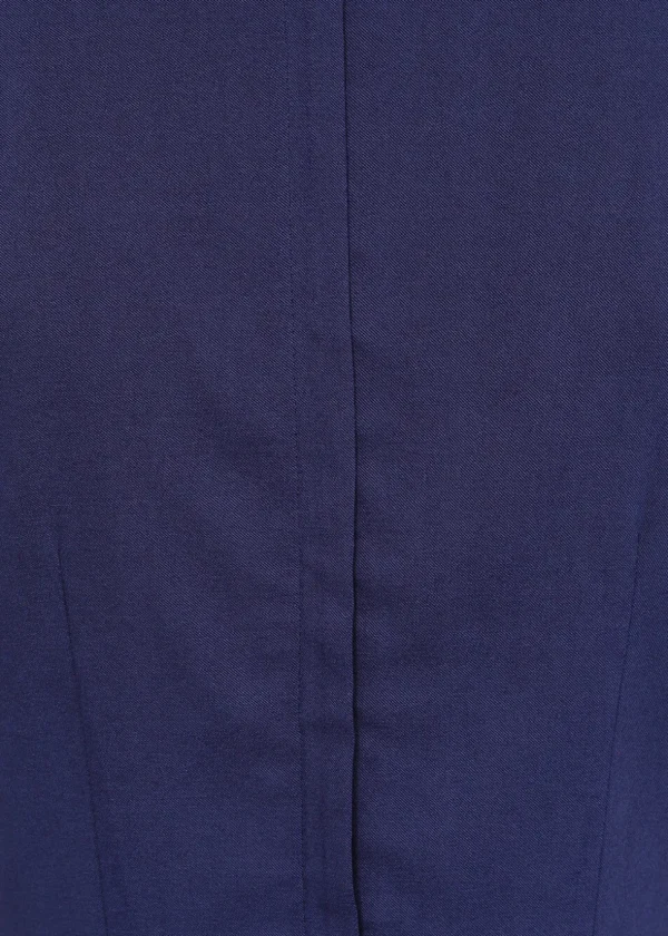 Collectif Margret 50's Pencil Dress Navy