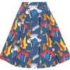 Collectif Matilde Jazz 50's Swing Skirt Multi
