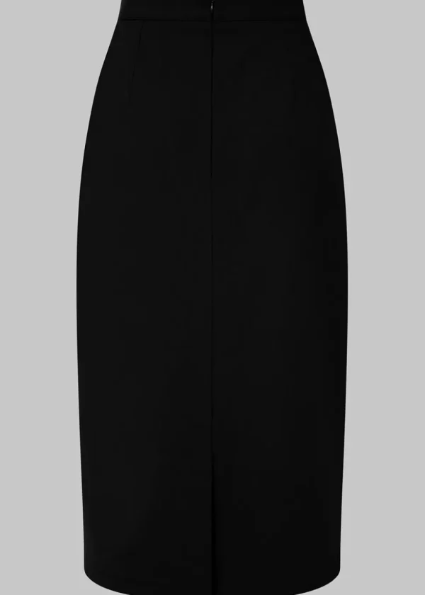 Collectif Posey 50's Pencil Skirt Black