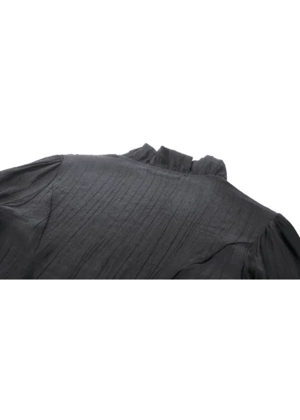 Dark In Love Drina Cross Top Black