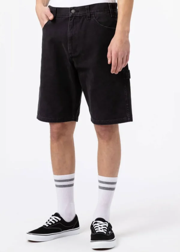 Dickies Duck Carpenter Jean Shorts Black