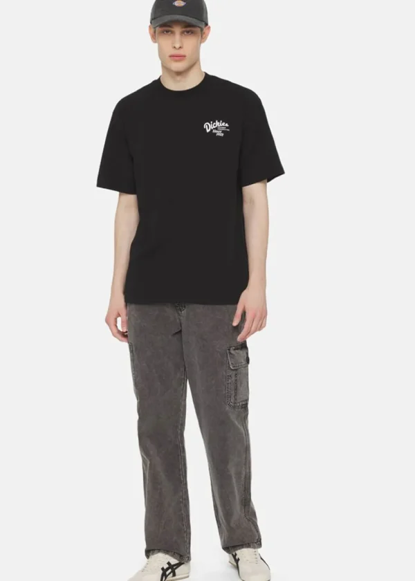 Dickies Men Raven Oranges T-Shirt Black