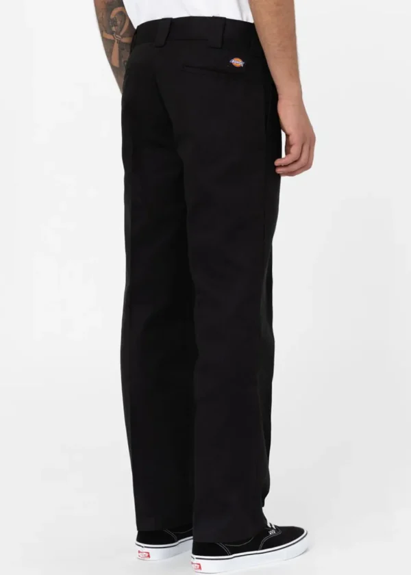 Dickies Mens 873 Slim Straight Chino Trousers Black