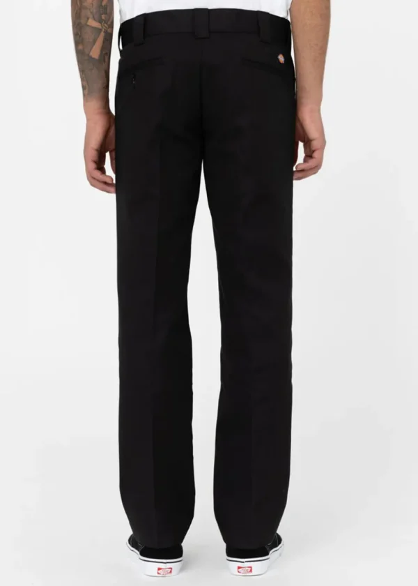 Dickies Mens 873 Slim Straight Chino Trousers Black