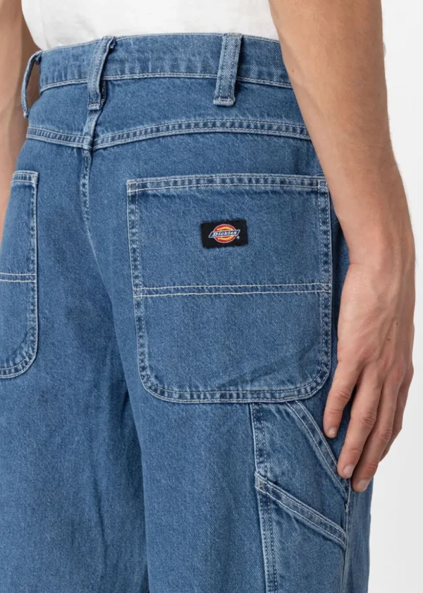 Dickies Mens Garyville Denim Jeans Classic Blue