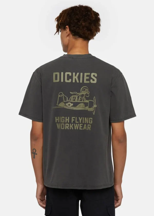 Dickies Mens High Flying Workwear T-Shirt Black