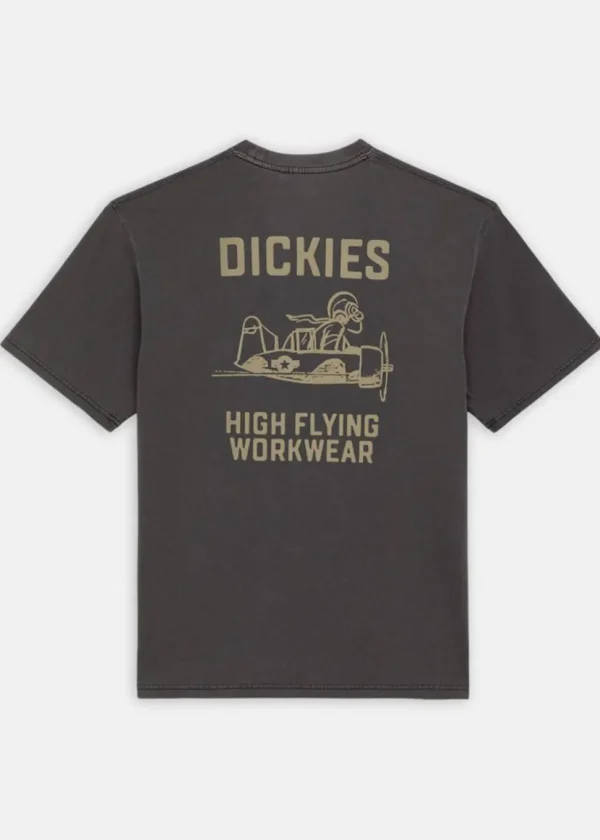 Dickies Mens High Flying Workwear T-Shirt Black