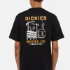 Dickies Mens Industrial Zone T-Shirt Black