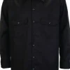 Dickies Mens Long Sleeve Work Shirt Black