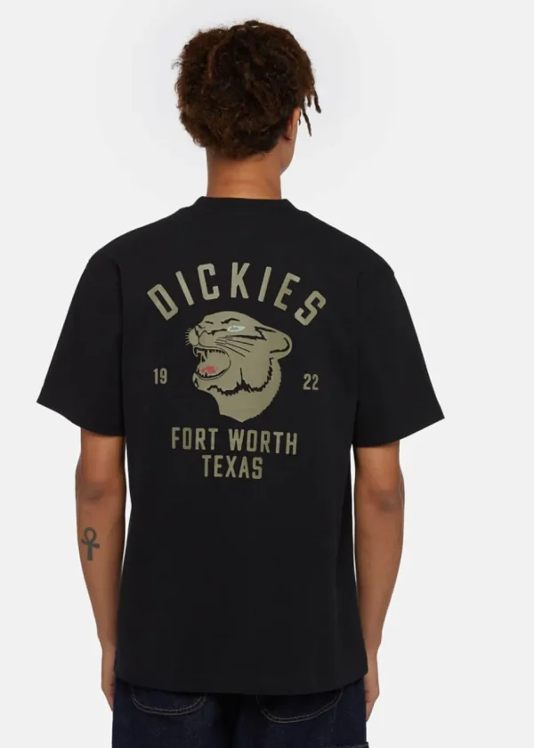 Dickies Mens Panther T-Shirt Black